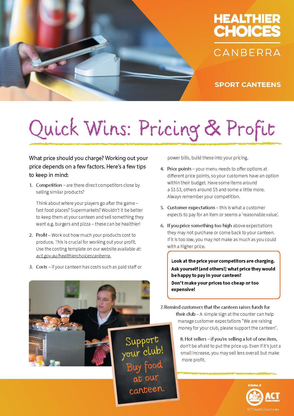 Quick Wins Pricing and Profit doc